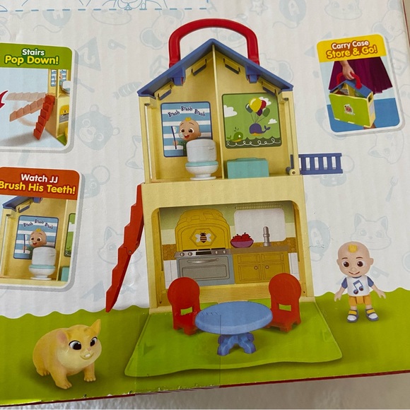 NEW Cocomelon Pop & Play House 7pc Set - Picture 6 of 8